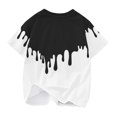 thumbnail image 5 of Meichang T-Shirts pour Enfants T-Shirts à Manches Courtes T-Shirts Tendance à Col Rond T-Shirts Hauts Coupe Ample Décontractés T-Shirts Mother's Day pour Garçons et Filles de 3 à 14 Ans, 5 of 5