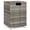 Grey, variant on Costway 16" Rattan Propane Tank Cover Hideaway Side Table 20 lbs Propane Gas Holder