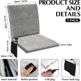 thumbnail image 2 of Portable Heated Seat Cushion for Bleachers Foldable Heating Cushion 3 Mode Adjustable Heated Stadium Chair Bleacher Seat for Bleachers Indoor, Power Bank Not Included, 2 of 8