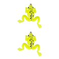 thumbnail image 4 of QualitChoice False Bait Surface Lure Low-Resistant Strong Toughness Steel Wire Baffle Bionic Fishing Tools Simulated Fish Scale Pattern Fluorescent Yellow 2Set, 4 of 6