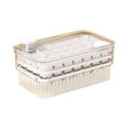 thumbnail image 2 of Yhmxh Home and Kitchen,Kitchen Gadgets Easy Release Ice Cubes Tray With Lid And Bin 3 Pack Ice Cubes Trays For Freezer 84 Pcs Ice Trays For Whiskey Cocktail Tea Coffee Ice Cube, 2 of 6
