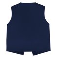 thumbnail image 4 of TOPTIE Kid Volunteer No-Button Child Vest Waistcoat Party Vests 5 Packs-Navy-M, 4 of 5