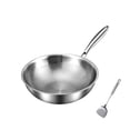 thumbnail image 1 of HHBEAUTY Titanium Hammered Pan Pro, Pure Titanium Pot, Non Stick Titanium Nutri Pans, Scratch-Resistant, Resistant Non Stick, Even Heating, For Cooking, Heats Quickly, Cooks Evenly, 1 of 2