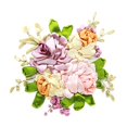 thumbnail image 1 of yuksok Ribbon Embroidery s DIY Flower Painting Stamped Cross Stitch 05, 1 of 7