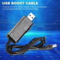 thumbnail image 4 of Usb Boost Cable 5V Step Up To 9V 12V Dc Voltage Converter 1A Step-Up Volt Transformer Dc Power Regulator With Switch And Led Voltmeter Display, 4 of 6