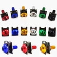 thumbnail image 4 of ruzhgo 20 Pièces Moto Clips Corps Vis Alliage d'Aluminium Moto Modification Vis Écrou Pièce de Rechange Entretien Rouge Bleu, 4 of 6