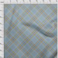 thumbnail image 3 of oneOone Viscose Chiffon Fabric Tartan Check Print Sewing Fabric BTY 42 Inch Wide, 3 of 4