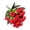 #-【Red】| Decorative Silk Carnations, variant on Carnation Silk Flowers Bouquet - Three-Dimensional Full Blooms, Artificial Floral Arrangements for Home Decor & Party Decorations, Pink, JKODE