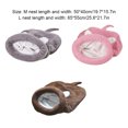 thumbnail image 4 of fastboy Keep Your Pets With Cat Dog Bed With Internal Space. Get A Sleep With Bed - Dogs And Cats Sleeping With Space. grey M, 4 of 6