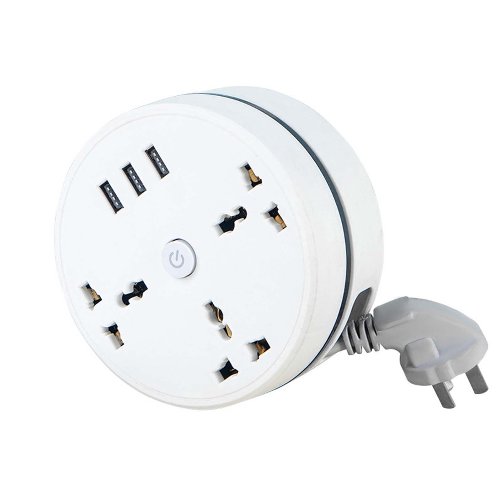Usb C to Usb C Cable,Usb Extension Cable Travel Plug Adapter, Universal Power Strip, Power Strip with Usb C and 3 Usb Ports, 3 Ac Outlets, 6.7Ft Extension Cord, Compact for Travel