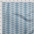 thumbnail image 3 of oneOone Cotton Flex Fabric Plus Sign Kasuri Printed Fabric 1 Yard 40 Inch Wide, 3 of 4