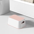 thumbnail image 4 of Mainstays Kids Pink/White Step Stool, 77 lbs Weight Capacity, 4 of 5