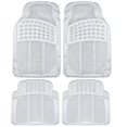 thumbnail image 2 of BDK MT-654-CL Universal Fit Heavy Duty All Weather Protection Floor Mat Rubber, 4 Piece, Clear, 2 of 3