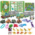 thumbnail image 1 of Toy Dinosaur Calendar Plastic Green Safe Christmas Dinosaur Calendar for Toy, 1 of 8
