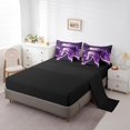 thumbnail image 3 of YST Purple Gradient Bedding Comforter Set, 7-Piece, King Size, 3 of 4