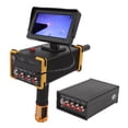 thumbnail image 1 of Metal Gold Finder, 15m Deep Metal Detector Gold Finder Metal Scanner Device Search Range 1000m with GR8000 Screen Yellow, 1 of 7