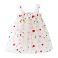 thumbnail image 1 of Robes Décontractées pour Filles Sans Manches Tutu pour Tout-Petites Robe de Fée Robe en Tulle 5-6 Ans, 1 of 5