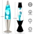 thumbnail image 4 of Urban Shop Blue/Silver LED Motion Volcano Lamp, 16" H, 4 of 6