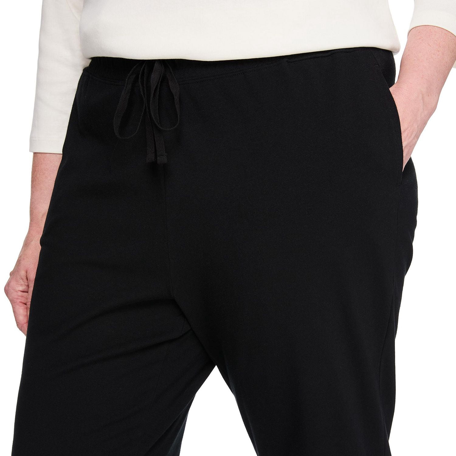 Pantalon à enfiler en tricot Karen Scott Plus pour femmes