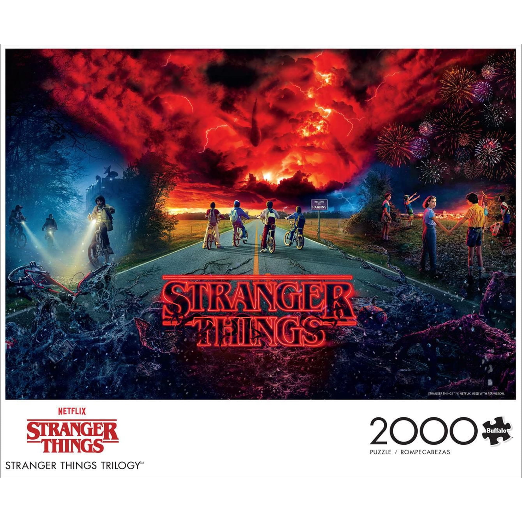 Buffalo Games 2000ピースパズル ストレンジャーシングス Buffalo Games - Netflix - Stranger Things Trilogy - 2000 Piece