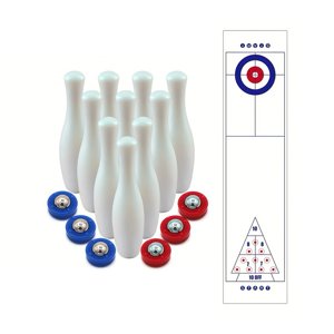 Shuffleboard Bowling Jeu Set Tabletop jeu de table pour les jeux intérieurs Jeux de famille