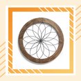 thumbnail image 2 of Pendentif Rond Anti-Rouille Design Art Métal Décoration Maison Ornement Extérieur Fond Mur Maison Restaurant Chambre Type4, 2 of 8