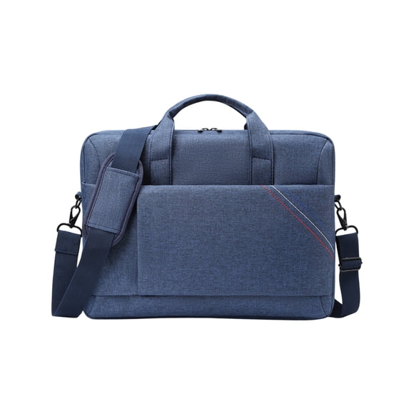 Laptop Bag Shoulder Crossbody Bag Briefcase 15.6 Inch Solid Color Men and Women Laptop Bag Business Bag