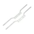 thumbnail image 4 of Yinanstore 2 Pieces RC Chassis Frame Rails for MN98 MN99S Parts 1:12 Scale RC Car Hobby argent, 4 of 8