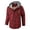 Red 1, variant on EQWLJWE Winter Warm Jackets for Men Long Plush Heavyweight Fleece Jacke Hooded Plaid Shirt Outdoor Mens Jacket Winter Jackets for Men Clearance