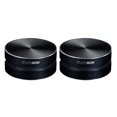 thumbnail image 1 of 2 Pack Wirelessly Bluetooth Speaker Bone Conduction Speakers Mini Portable Loud Stereo Sound Built-in Mic Sound Box Black, 1 of 9
