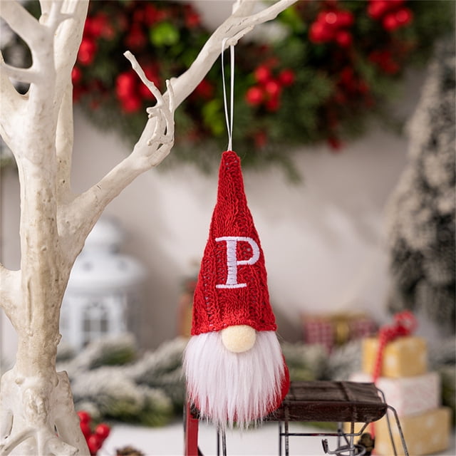 TopLLC Chapeau de Noël Bébé Sans Visage Pendentif Vieux Nain Rudolph Poupée Poupée Pendentif