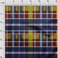 thumbnail image 2 of oneOone Cotton Poplin Fabric Madras Check Print Sewing Fabric BTY 42 Inch Wide, 2 of 4