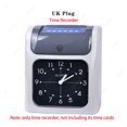 thumbnail image 1 of Recorder Digital Time Recorder Attendance Machine Time Card for Recorder Office Factory Staffs Employee Check in Time Recording ,Reliable Data Protection, 1 of 7
