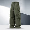 thumbnail image 2 of Pantalon Décontracté pour Hommes, Coupe Ample, Jambe Droite, Design pour Confort et Style Moderne, 2 of 4