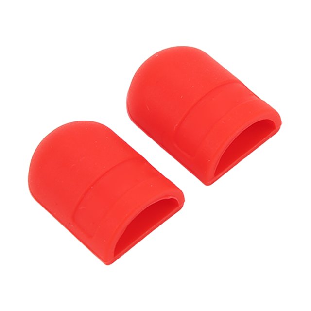 Bike Brake Shifter Lever Cover, Anti Slip Wear Resistant Bike Hand Change Protective Sleeves Easy Installation 1 Pair For Most Road Bikes Red