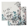 thumbnail image 1 of Vargottam Collection de Luxe Linge de Table Décor Serviette en Coton Tissu Imprimé Serviettes Réutilisables Ensemble de 12, 20 X 20 - Fleurs à l'Aquarelle, 1 of 6