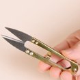 thumbnail image 4 of Thread Slicing Scissors Wear-resistant Retro Fashion Clipper with DIY Embroidery Sewing Slicers Fishing Line Clipper Nippers Pruning Tailor, 4 of 8