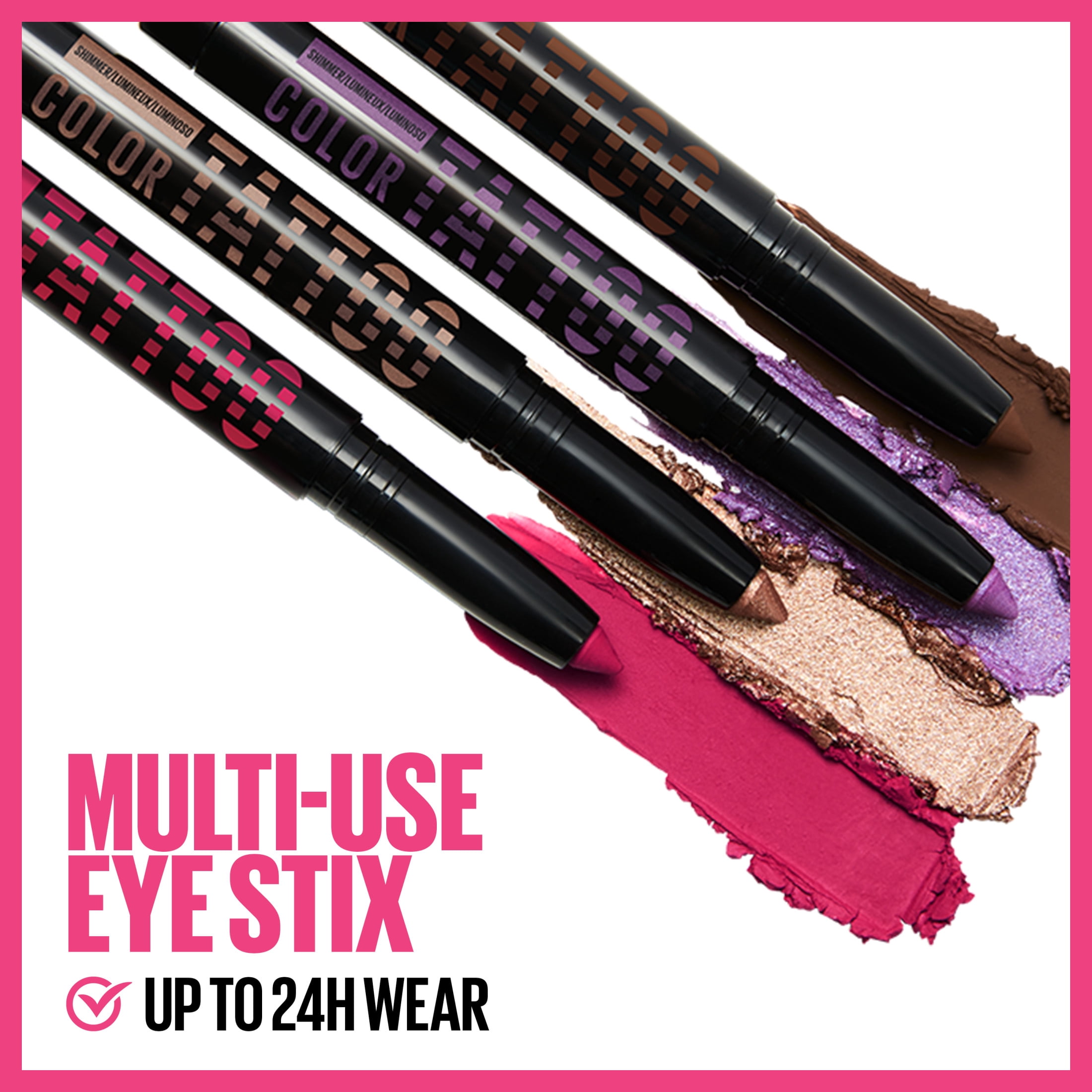Bâton d'ombre à paupières multiusage Maybelline Colour Tattoo, I am Extravagant, 1.4 g