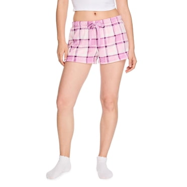 No Boundaries Women's Plush Sleep Short