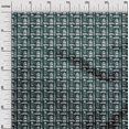 thumbnail image 3 of oneOone Velours Vert Sarcelle Tissu de Voyage Matière de Robe Tissu Imprimé Tissu au Mètre 58 Pouces de Large, 3 of 5