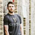 thumbnail image 4 of Guinness Men's Charcoal Grey Harp Logo T-Shirt-XLarge, 4 of 10