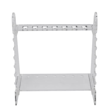 Pipette Bracket,Organic Glass Trapezoid Pipette Pipette Stand Pipette Rack Stylish and Modern