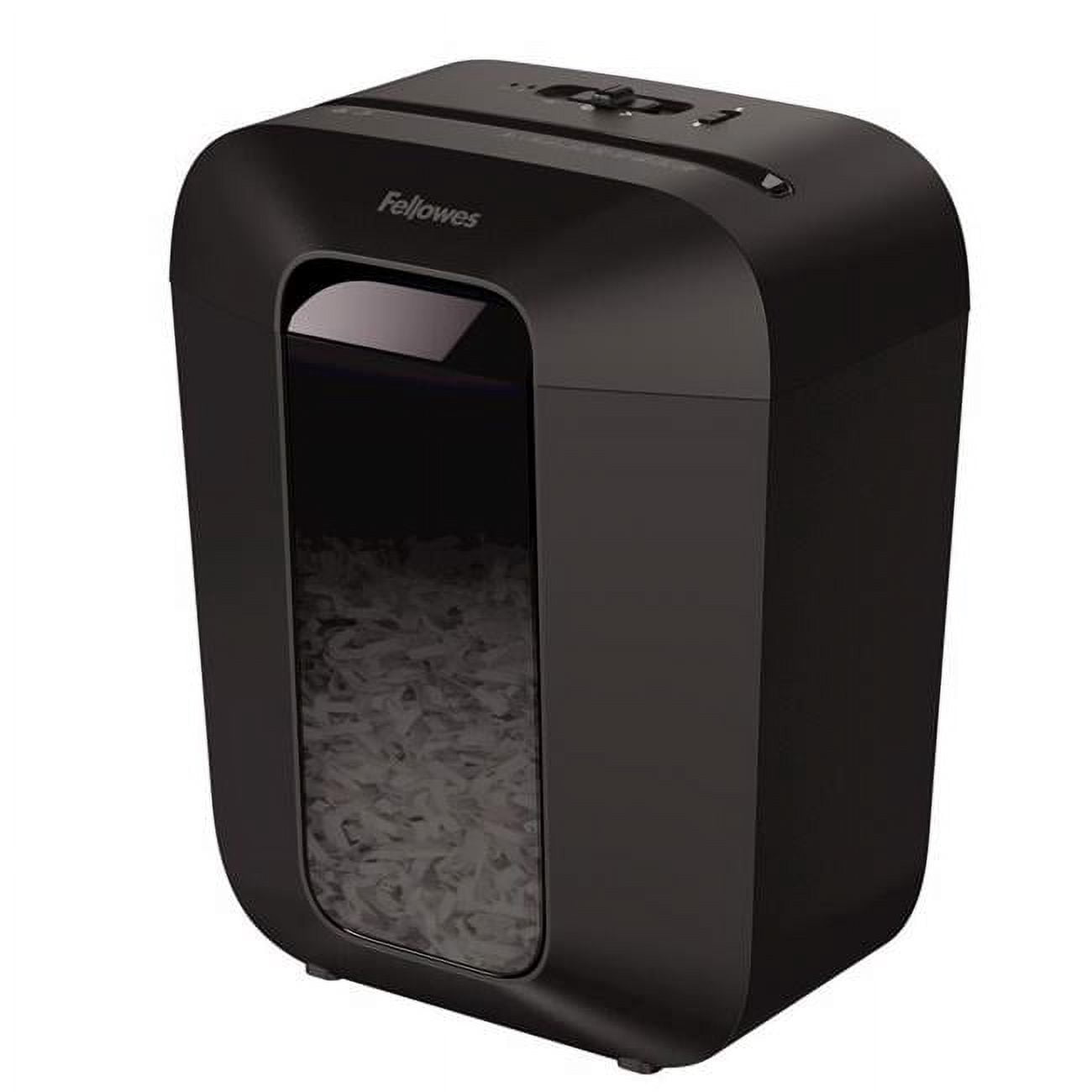 Fellowes 6018050 Powershred LX50 déchiqueteuse à coupe croisée de 9 feuilles, capacité de 4,4 gallons