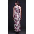 thumbnail image 2 of Bimba Robe Longue Décontractée à Col Licou pour Femme avec Fentes Latérales, Imprimée, Tenue de Fête - Très Petit, 2 of 6