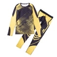 thumbnail image 2 of Men‘s Compression Base Layer 2PCS Clothes Set Athletic Fitness Quickly Dry Long Sleeve Tights T-Shirt Leggings, 2 of 8