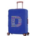 thumbnail image 1 of 2024 Luggage Covers Travel Accessories Suitcase Cover Protector Reusable Washable 18-32inch Text Letter Printed Pattern Series 8text D L, 1 of 6