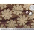 thumbnail image 2 of Soimoi Silk Fabric Mandala Decorative Decor Fabric Printed Yard 42 Inch Wide, 2 of 3