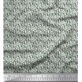 thumbnail image 1 of Soimoi Velvet Fabric Floral Shirting Print Fabric by The Yard 58 Inch Wide, 1 of 3