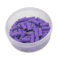 thumbnail image 3 of 50Pcs Nail Art Sanding Bands Multifunctional Polish Removal Sand Circle Manicure Violet 150, 3 of 9