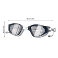 thumbnail image 3 of Swimming Peripheral Product Sunny Swim Goggles Full View Fog Swim Goggles 2025 Swim Goggles for Pool Use and Training, 3 of 5